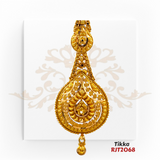 "Display Only Call for Availability and Price" Gold Tikka Kaajal Collection RJT2068