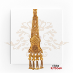 "Display Only Call for Availability and Price" Gold Tikka Kaajal Collection RJT2069