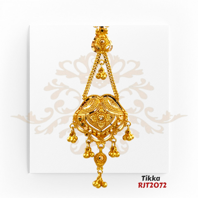 "Display Only Call for Availability and Price" Gold Tikka Kaajal Collection RJT2072