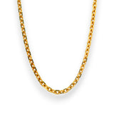 Regal Jewels 22K Gold Baby Chain RJC30883 with classic box link pattern – premium daily wear gold jewelry for babies and toddlers