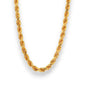 Regal Jewels 22K Gold Baby Chain RJC30885 in twisted rope link design – elegant handcrafted gold jewelry for babies