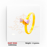 Baby Ring – Cat Gold Design – 1.10 gm (RJBR3066)