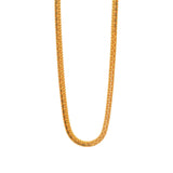 Gold chain necklace with box link design, durable and stylish jewelry for everyday wear or gifting – Regal Jewels Chicago RJC30865