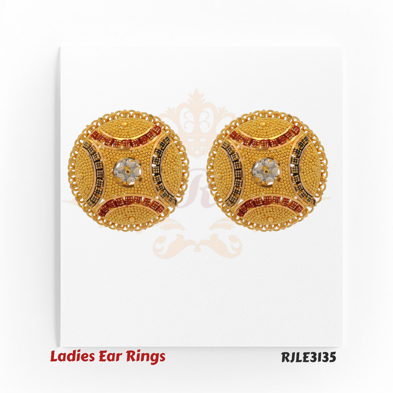 Royal Mosaic Dome Earrings – RJLE3135