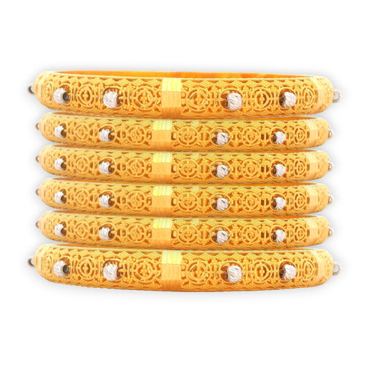 “22kt Gold Ladies Bangles RJLB3334A – Intricate filigree design with studded ball accents – Regal Jewels Chicago”

“Elegant RJLB3334A gold bangles set – Handcrafted filigree women’s jewelry – Regal Jewels USA”

“Designer 22kt gold bangles RJLB3334A – Traditional filigree with round ball detailing – Regal Jewels Chicago”