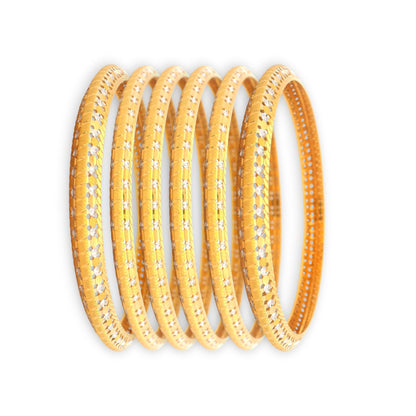 “22kt Gold Ladies Bangles RJLB3400 – Diamond-cut floral design with rhodium accents, traditional bridal set – Regal Jewels Chicago”

“Elegant 22kt gold bangles RJLB3400 – Handcrafted floral motifs with dual-tone finish, ethnic women’s jewelry – Regal Jewels USA”

“RJLB3400 22kt gold ladies bangle set – Designer floral cutwork with textured detailing, Indian bridal jewelry – Regal Jewels Chicago”