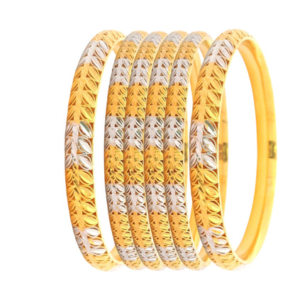 “22kt Gold Ladies Bangles RJLB3411 – Dual-tone leaf cut design, handcrafted traditional jewelry set – Regal Jewels Chicago”

“Elegant 22kt gold bangles RJLB3411 – Designer two-tone leaf pattern, ethnic women’s jewelry – Regal Jewels USA”

“RJLB3411 22kt gold ladies bangle set – Dual-shade leaf motif design, Indian bridal jewelry – Regal Jewels Chicago”