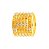 “22kt Gold Ladies Bangles RJLB3465 – Intricate floral textured design with dual-tone finish, bridal jewelry set – Regal Jewels Chicago”

“Traditional 22kt gold bangles RJLB3465 – Handcrafted ethnic jewelry set with floral motifs and rhodium accents – Regal Jewels USA”

“Elegant RJLB3465 22kt gold ladies bangle set – Designer floral filigree with dual-shade highlights – Regal Jewels Chicago jewelry”