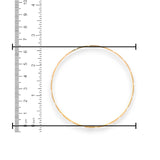 Slim Faceted Kada, Ruler Scale Measurement Reference – RJLB3552D
