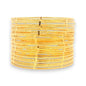 22kt Gold Bangles – Slim Cutwork Kada Set, Front View of Complete Stack – RJLB3558A