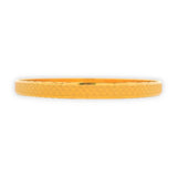 22kt Gold Ladies Bangle RJLB4027A – sleek kada with smooth polished finish and subtle hammered texture, side profile minimalist design – Regal Jewels Chicago
