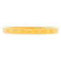 22kt Gold Ladies Bangle RJLB4028A – elegant kada with engraved circular pattern and polished textured finish, minimalist side profile view – Regal Jewels Chicago