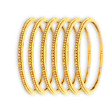 “22kt Gold Ladies Bangles RJLB4030 – Slim diamond-cut textured design, lightweight traditional set – Regal Jewels Chicago”

“Elegant 22kt gold bangles RJLB4030 – Sleek stackable bridal jewelry set with fine detailing – Regal Jewels USA”

“RJLB4030 22kt gold ladies bangle set – Designer slim textured kada style, ethnic Indian jewelry – Regal Jewels Chicago”