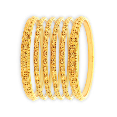 “22kt Gold Ladies Bangles RJLB4032 – Traditional filigree cutwork with fine detailing, handcrafted bridal set – Regal Jewels Chicago”

“Elegant 22kt gold bangles RJLB4032 – Designer ethnic jewelry set for women with textured filigree patterns – Regal Jewels USA”

“RJLB4032 22kt gold ladies bangle set – Handcrafted filigree design, classic Indian bridal jewelry – Regal Jewels Chicago”