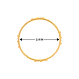 “22kt Gold Ladies Bangle RJLB4033C – 2.4 inch antique dotted design – Regal Jewels Chicago”

“Traditional 22kt gold women’s bangle RJLB4033C – Classic dotted handcrafted design – Regal Jewels USA”

“Elegant RJLB4033C 22kt gold bangle – 2.4 inch antique style jewelry for women – Regal Jewels Chicago”