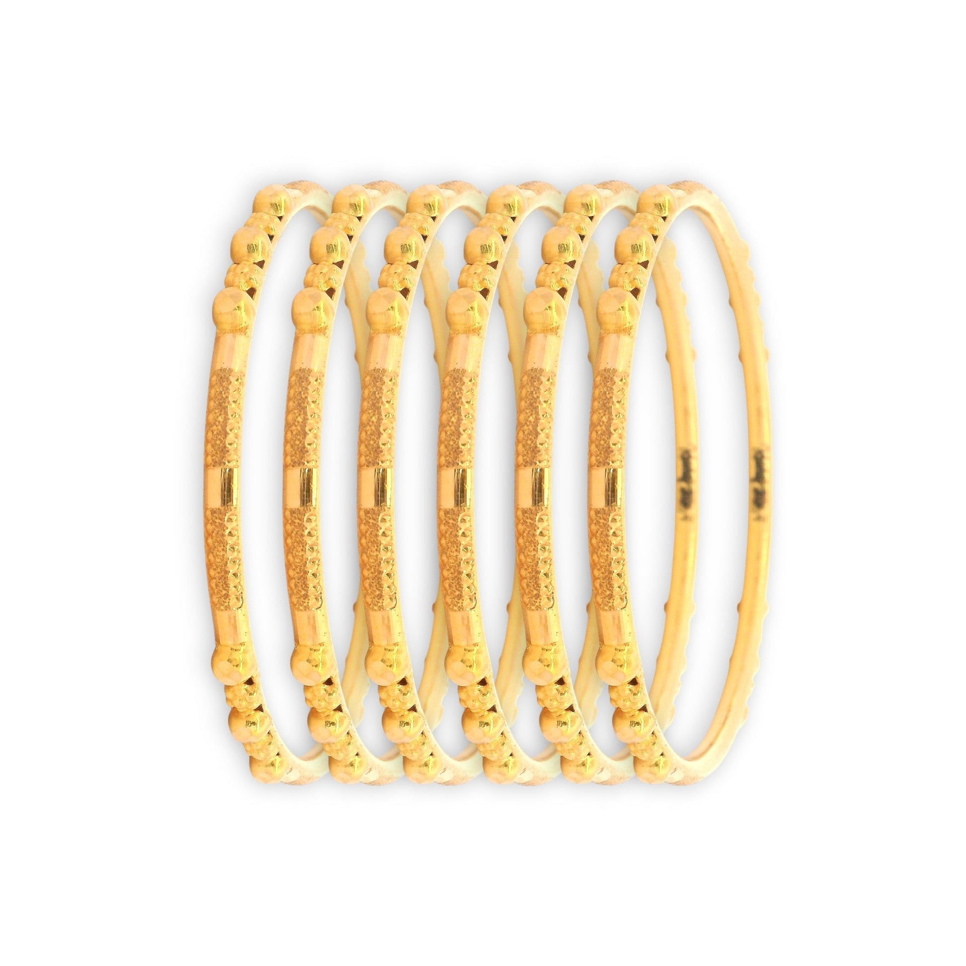 “22kt Gold Ladies Bangles RJLB4033 – Traditional bridal bangle set with textured detailing and beaded accents – Regal Jewels Chicago”

“Elegant 22kt gold bangles RJLB4033 – Handcrafted women’s ethnic jewelry set with intricate patterns – Regal Jewels USA”

“RJLB4033 22kt gold ladies bangle set – Designer bridal bangles with detailed craftsmanship, classic Indian jewelry – Regal Jewels Chicago”