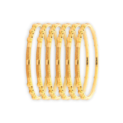 “22kt Gold Ladies Bangles RJLB4033 – Traditional bridal bangle set with textured detailing and beaded accents – Regal Jewels Chicago”

“Elegant 22kt gold bangles RJLB4033 – Handcrafted women’s ethnic jewelry set with intricate patterns – Regal Jewels USA”

“RJLB4033 22kt gold ladies bangle set – Designer bridal bangles with detailed craftsmanship, classic Indian jewelry – Regal Jewels Chicago”