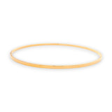 Single 22kt Gold Ladies Bangle – Thin polished finish, Size 2.12 in | Model RJLB4038 – Regal Jewels Chicago