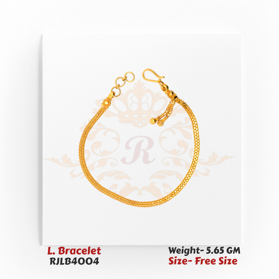 Textured Chain Ladies Bracelet – RJLB4004