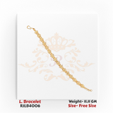 Intricate Floral Link Ladies Bracelet – RJLB4006