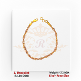 Rose Gold Weave Elegance Ladies Bracelet – RJLB4008