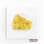 22kt Gold Ladies Ring RJLR0124 | Elegant Gold Ring | Regal Jewels