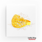 22kt Gold Ladies Ring RJLR0125 | Stylish Gold Ring | Regal Jewels