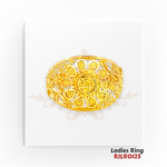 22kt Gold Ladies Ring RJLR0125 | Stylish Gold Ring | Regal Jewels