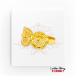 22kt Gold Ladies Ring RJLR0127 | Stylish Gold Ring | Regal Jewels