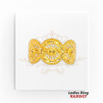 22kt Gold Ladies Ring RJLR0127 | Stylish Gold Ring | Regal Jewels