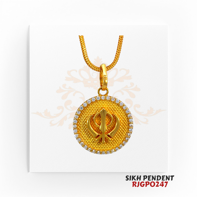 Pendant (sikh)RJGP0247