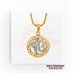 "Display Only Call for Availability and Price" Pendant (sikh) RJGP0249