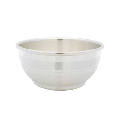 Regal Jewels silver bowl RJSPI0131 – handcrafted pure silver katori with smooth polished finish and rounded rim, ideal for pooja rituals, dining, prasad, and gifting.