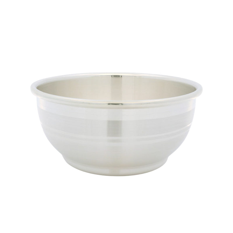 Regal Jewels silver bowl RJSPI0131 – handcrafted pure silver katori with smooth polished finish and rounded rim, ideal for pooja rituals, dining, prasad, and gifting.