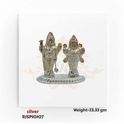 Silver Lakshmi Narayan Idol – RJSPI0107