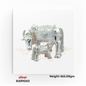 Silver Cow & Calf Idol – RJSPI0112