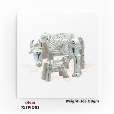 Silver Cow & Calf Idol – RJSPI0112