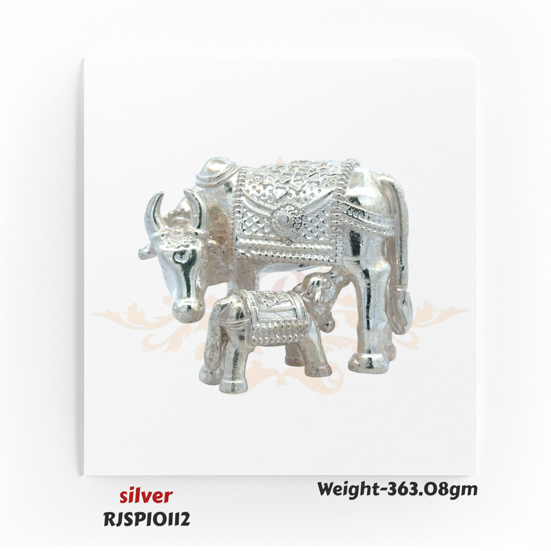Silver Cow & Calf Idol – RJSPI0112