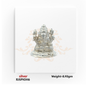 Silver Lord Ganesha Idol – RJSPI0116