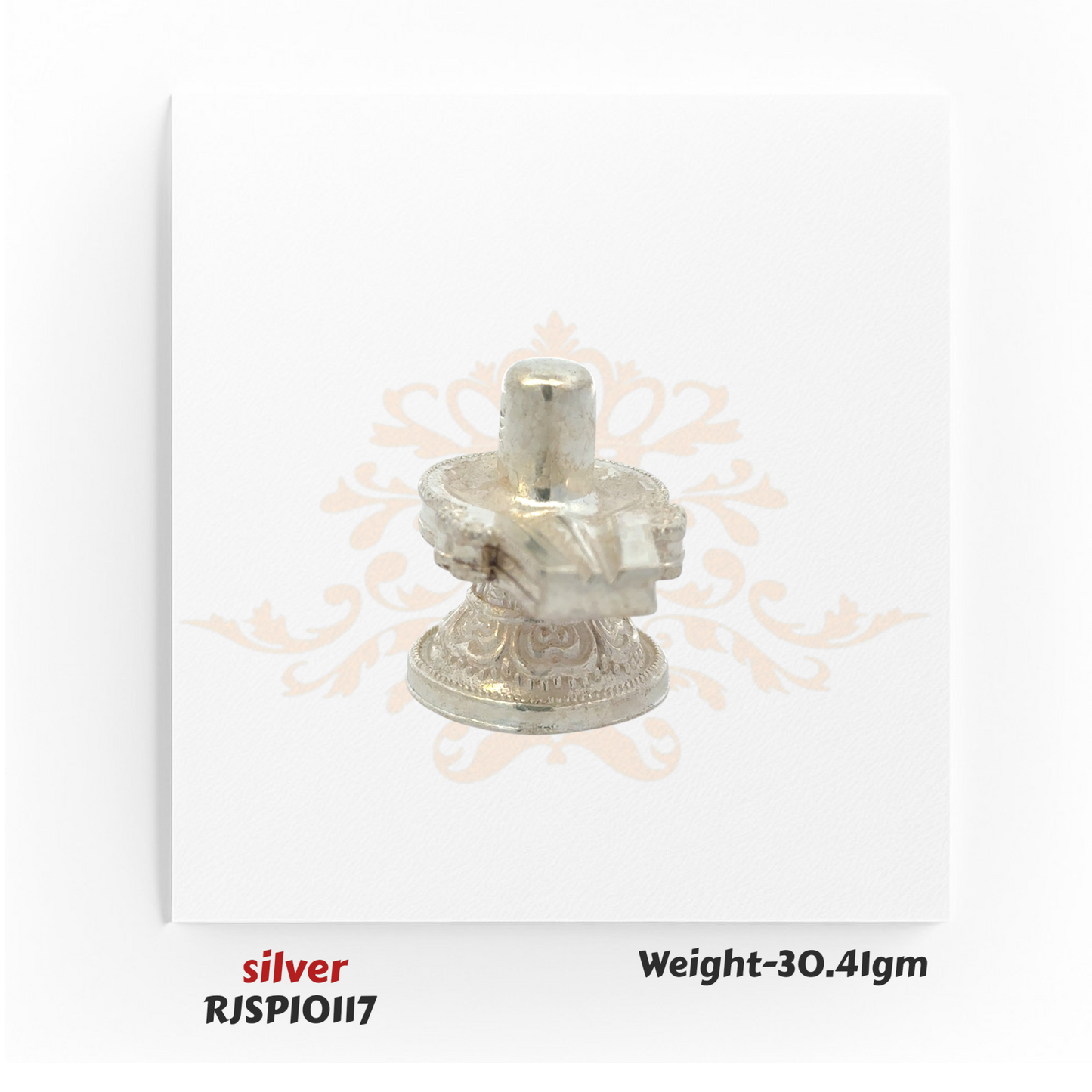 Silver Shivling Idol – RJSPI0117