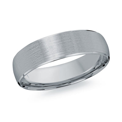 MALO tantalum premium fit band classic brushed finish minimalist modern men’s wedding ring TANT-077
