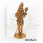 22kt Gold Lord Shiva Murti – Divine Trishul Idol | Regal Jewels