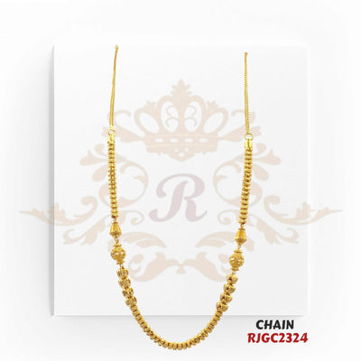 "DisplayOnly Call for Availability and Price" Gold Chain Kaajal Collection RJGC2324