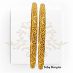 "Dispaly Only Call for Availability and Price" 22kt Gold Baby Bangles RJBB2061