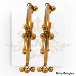 22kt Gold Baby Bangles RJBB2075