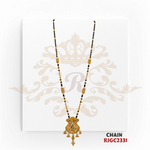 "Display Only Call for Availability and Price" Gold Mangalsutra Kaajal Collection RJGC2331