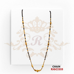 "Display Only Call for Availability and Price" Gold Mangalsutra Kaajal Collection RJGC2333