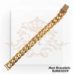 "Display Only Call for Availability and Price" Men Bracelets RJMB2029