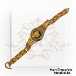 "Dispaly Only Call for Availability and Price" Men Bracelets RJMB2036