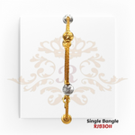 Gold Single Bangle  Kaajal Collection RJB3011